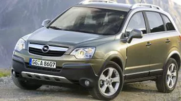 Opel recheamă în service 600 de SUV-uri Antara, pentru posibile probleme legate de frânare