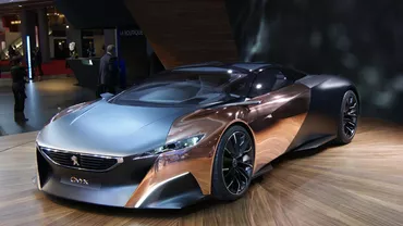 Spectaculosul concept Peugeot Onyx, prezentat oficial la Salonul Auto Paris 2012 (FOTO)