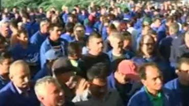 Protestele continuă la Oltchim: Sindicatul Oltchim va avea o nouă conducere. Liderul Mihai Diculoiu, revocat