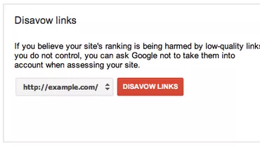 Google lansează "disavow links", o opțiune ce ajută webmaster-ii în lupta împotriva spamului de linkuri