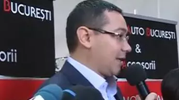 Victor Ponta, la Salonul Auto: „Suntem o țară care nu are încă o strategie de siguranță rutieră”