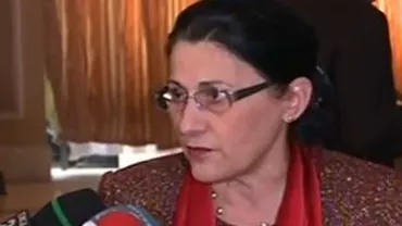 Ecaterina Andronescu: Noul regulament prevede pedepse mai aspre pentru elevii cu comportament agresiv