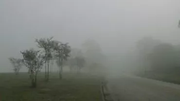 Avertizare de ceață pentru județele Harghita, Covasna, Mureș, Brașov și Alba