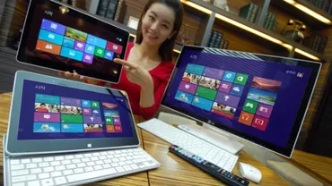 LG anunță tableta H160 și V325, un "all in one" PC. Cele două dispozitive vor avea instalat sistemul de operare Windows 8