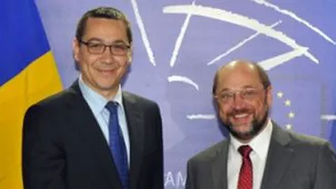 Victor Ponta: Vizita lui Martin Schulz la Tg. Jiu e o onoare. Sper să includem Complexul Brâncuşi în lista UNESCO