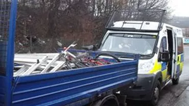 Doi români, suspectați de furt de metal, au fost reținuți în Franța