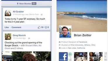 Facebook îmbunătățește aplicația iOS și ghidul utilizatorului