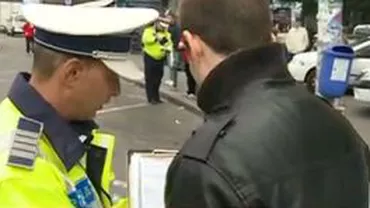 Controale ale Poliţiei Rutiere: Aproape 600 de permise de conducere, suspendate în patru zile