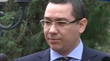 Victor Ponta se adresează Parlamentului reunit în şedinţă comună. PDL nu participă
