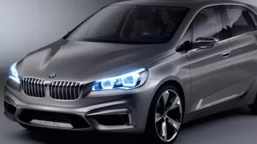 BMW va lansa noul model compact Active Tourer, cu tracțiune pe față și motoare mai mici (VIDEO)