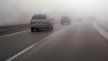 Avertizare de ceață pentru 26 de județe din țară, inclusiv A3 și mai multe drumuri naționale