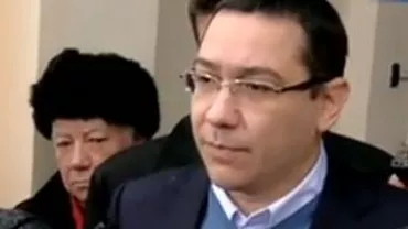 Victor Ponta, la vot: M-am supărat pe cei încăpățânați care n-au vrut alegeri în noiembrie. Mă bucur că n-au mai putut ajunge la vot