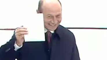 Traian Băsescu a votat "pentru continuitate în drumul spre Vest": Cei care vor să voteze o vor face, chiar dacă plouă sau ninge (VIDEO)