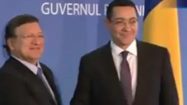 Jose Manuel Barroso crede că nu vor exista dificultăți în colaborarea cu premierul Ponta