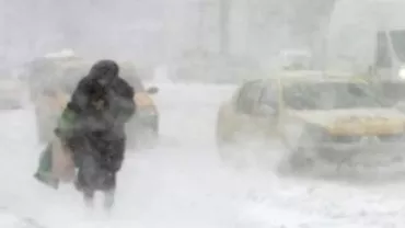 Cod portocaliu de ninsori și furtuni de zăpadă în Bulgaria, la granița cu România