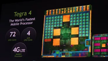 NVIDIA prezintă Tegra 4: 72 de nuclee GPU, patru plus unul nuclee A15, suport 4G LTE