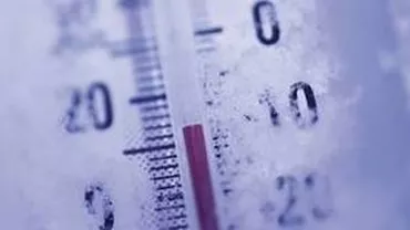 ANM: Temperaturi de până la minus 20 de grade în următoarele trei nopți