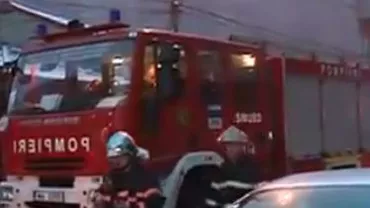 Incendiu într-un bloc din centrul Bucureștiului: Locatarii au fost evacuați
