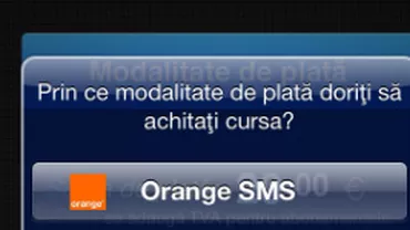 Orange lansează aplicaţia Fly Taxi cu care poţi plăti cursa direct de pe telefonul mobil