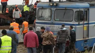 Şoferul betonierei lovite de tren la Fetești, internat în comă de gradul 3