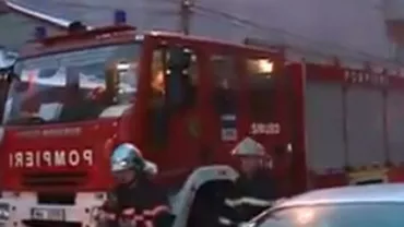 Incendiu într-un bloc din Miercurea Ciuc: 24 de persoane au fost evacuate