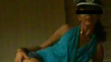 Anchetă la IPJ Argeş, după ce o tânără s-a fotografiat indecent în uniformă de polițist, într-o secție de poliție (VIDEO)