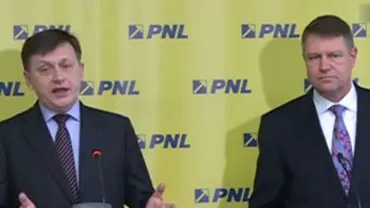 Klaus Iohannis, înscris oficial în PNL: Dacă voi fi ales în conducerea liberalilor, renunţ la şefia FDGR. Nu exclud varianta să fiu premier