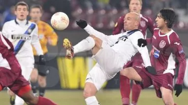 Europa League: CFR Cluj - Inter Milano, 0-3. Românii au ratat calificarea mai departe