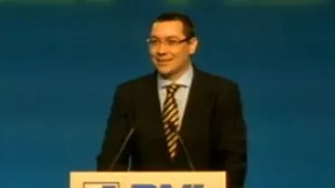 Victor Ponta, la Congresul PNL: Sunt mândru că sunt prim-ministru al guvernului USL. Antonescu va fi un președinte foarte bun