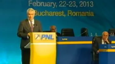 Tăriceanu, la Congresul PNL: Situația din partid e nefirească și absurdă. Riscăm să ajungem într-un vid de lideri