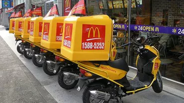 McDonald's a lansat primul McDelivery din România, pentru zona Piața Victoriei din Capitală