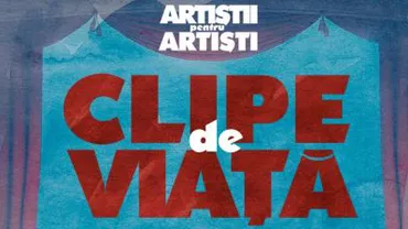 Spectacolul de caritate „Clipe de viaţă”, organizat de UNITER în cadrul campaniei „Artiştii pentru artişti”, are loc pe 25 martie (FOTO)