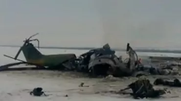 Cei trei răniți din elicopterul prăbușit la Bacău au fost aduși la București