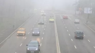 Ceață pe mai multe drumuri naționale din județele Suceava și Iași