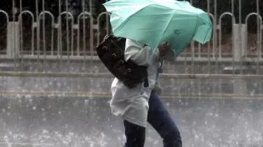 Informare meteo de ploi și vânt, pentru întreaga țară, valabilă pentru sfârșitul de săptămână