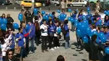 Ziua Internațională a Autismului a fost marcată și în București