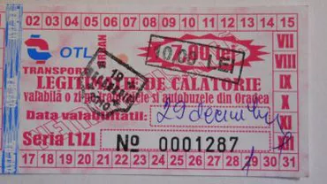Oradea: Opt controlori de bilete, urmăriți penal pentru luare de mită. Unul a fost reținut pentru 24 ore