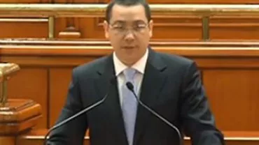 Victor Ponta, în Parlament: S-au retrocedat 10 mii de clădiri și s-au restituit 150 de milioane de euro