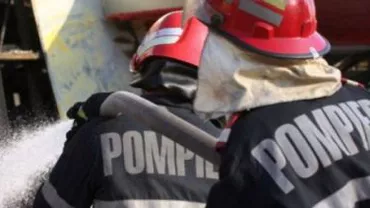 București: Incendiul izbucnit pe șantierul unui bloc