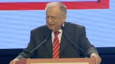 Ion Iliescu, la Congresul PSD: Trebuie să dăm dovadă de maturitate într-o perioadă dificilă