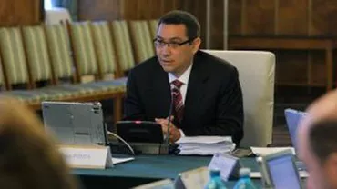 Premierul Ponta cere o soluție pentru impozitarea suplimentară a directorilor din companiile de stat