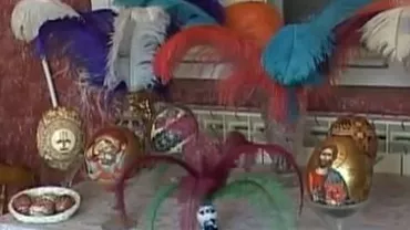 Germanii și englezii dau sute de euro pe ouă de struț încondeiate în Bucovina (VIDEO)