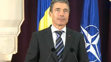 Anders Fogh Rasmusen, la București: Salut decizia României de a crește cheltuielile de apărare