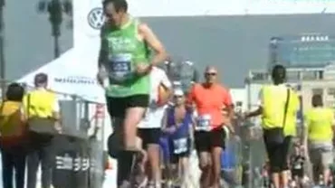 Maraton internațional din Ungaria spre România: Sportivii au plecat pe traseul Bekescsaba - Arad - Bekescsaba