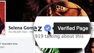 Facebook introduce posibilitatea de a verifica paginile celebrităţilor: Conturile reale vor fi marcate