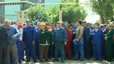 Angajații de la Combinatul Chimic din Slobozia au ieșit în stradă: "Vom protesta și în fața Guvernului României"