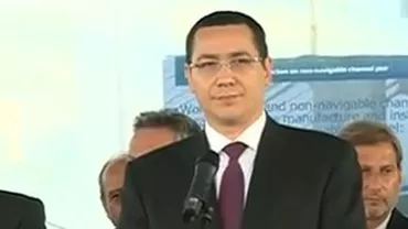 Victor Ponta, la inaugurarea podului Calafat - Vidin: "Este un moment într-adevăr istoric"