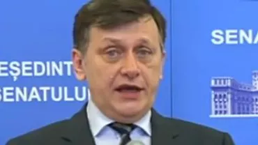 Crin Antonescu: Noua Constituţie va constrânge Parlamentul să legifereze un număr maxim de 300 deputaţi