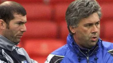 Zinedine Zidane va fi secundul lui Ancelotti la Real Madrid