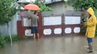 Inundații devastatoare în Vaslui: 500 hectare de teren și șapte gospodării au fost afectate (VIDEO)